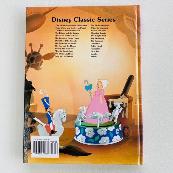 Walt Disney's Pinocchio Hard Cover Book Vintage 1986 Near Mint LGBS03 - Picture 4 of 4